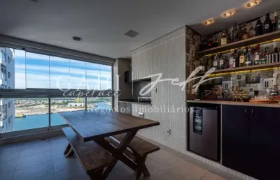 Apartamento com 3 quartos à venda no ponta da praia, santos , 189 m2 por r$ 2.500.000