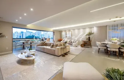 Apartamento com 4 quartos à venda no boqueirão, santos , 239 m2 por r$ 2.700.000