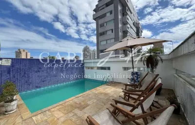 Cobertura com 2 quartos à venda no gonzaga, santos , 192 m2 por r$ 1.370.000