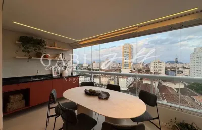 Apartamento com 1 quarto à venda no boqueirão, santos , 60 m2 por r$ 980.000