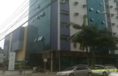 Salas comerciais para locação av. ana costa, 59 em santos