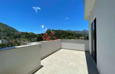 Apartamento cobertura duplex em bom retiro, teresópolis/rj