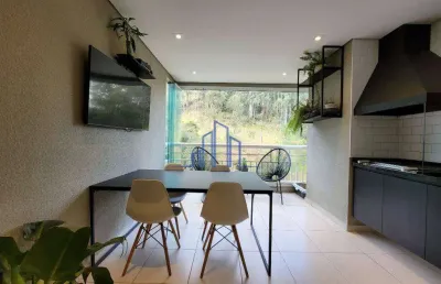 Apartamento com 3 quartos à locação , 123 m² por r$ 13.500.00 - alphaville