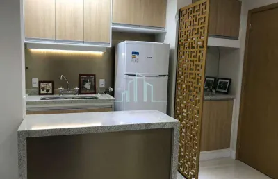 Apartamento mobiliado, a venda 66 m² por r$ 880.000 - alphaville/sp