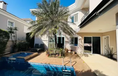 Casa mobiliada para alugar, 450m² por r$ 25.000.00/mês- alphaville/sp