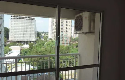 Apartamento mobiliado à venda, 50 m² por r$ 625.000,00  alphaville/sp