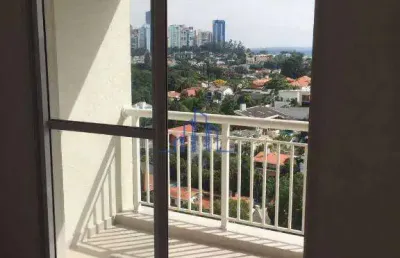 Apartamento com 1 dormitório, 50 m² - venda ou aluguel - hit alphaville