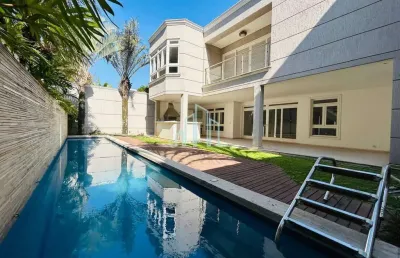 Casa com 4 dormitórios para alugar, 470m² por r$ 26.000/mês - alphaville/sp