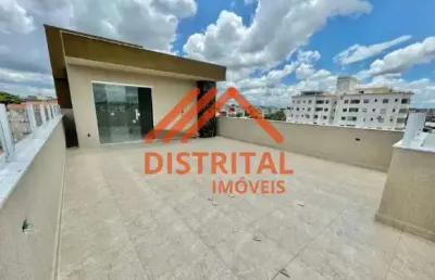 Cobertura à venda, 3 quartos, 1 suíte, 3 vagas, santa branca - belo horizonte/mg