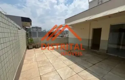 Cobertura a venda, 3 quartos, 1 suíte, 2 vagas, bairro santa rosa