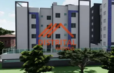 Cobertura a venda, 3 quartos, 1 suíte, 2 vagas, bairro santa branca