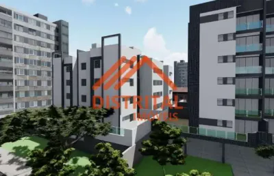 Área privativa a venda, 3 quartos, 1 suíte, 2 vagas, bairro santa branca