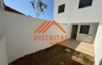 Casa geminada - 2 quartos, 2 suítes, 2 vagas, bairro santa branca.