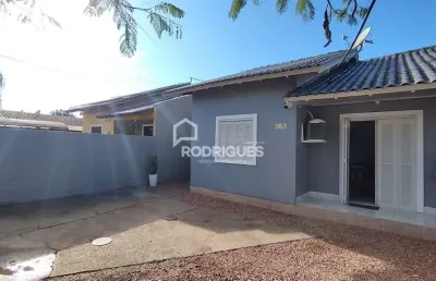 Casa com 2 quartos para alugar na arthur frederico kelsch, 363, scharlau, são leopoldo por r$ 1.400