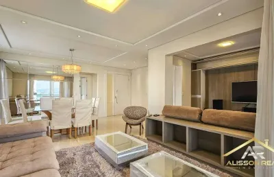 Apartamento 155m²  - alto padrão na vila osasco sendo 3 suítes e 4 vagas!