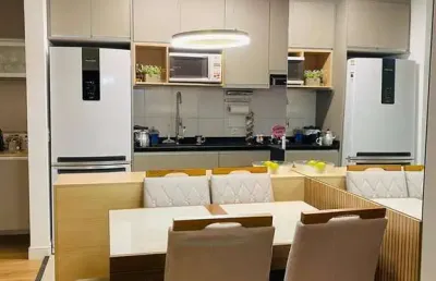 Apartamento 60m² com 2 quartos no condomínio prime house bussocaba.