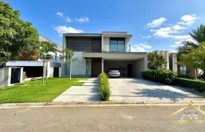Casa de luxo no gênesis ii: 4 quartos, 4 suítes, 322m² - alphaville.