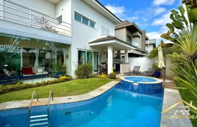 Mansão luxuosa localizada no tamboré 11 - 400m² - 4 suítes