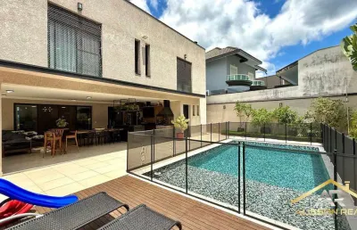 Belíssima casa tamboré 10, 4 suítes, 534m², mobiliada e decorada!