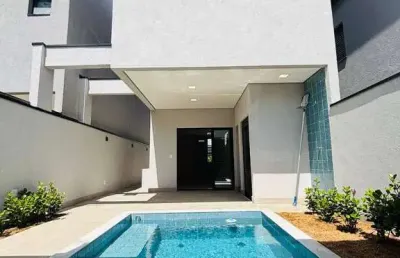 Belíssima casa com 3 suítes, piscina e 2 vagas, de 150m² no nova jaguari.