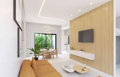 Sobrados novos, construção,  2 suítes, 2 vagas, condomínio no jd das flores