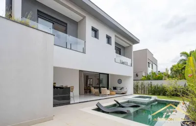 Linda casa nova, nunca habitada, 455m², 4 sts - santana de parnaíba - sp.