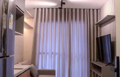 Lindo studio, 25m², 1 quarto, sala/cozinha integrada na vila butantã - sp.