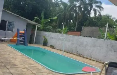 Casa para venda em santos, caruara, 3 dormitórios, 1 banheiro
