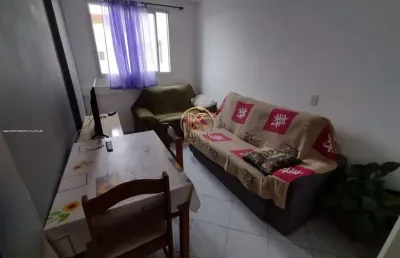 Apartamento para venda em guarujá, morrinhos iii, 2 dormitórios, 1 banheiro, 1 vaga