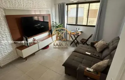 Apartamento para venda em guarujá, jardim enseada, 2 dormitórios, 1 banheiro, 1 vaga