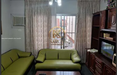 Apartamento para venda em guarujá, mar e céu, 2 dormitórios, 1 suíte, 2 banheiros, 2 vagas
