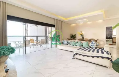 Apartamento para venda em guarujá, vila luis antônio, 3 dormitórios, 3 suítes, 5 banheiros, 2 vagas