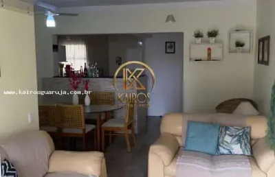Apartamento para venda em guarujá, loteamento joão batista julião, 2 dormitórios, 1 suíte, 2 banheiros, 1 vaga