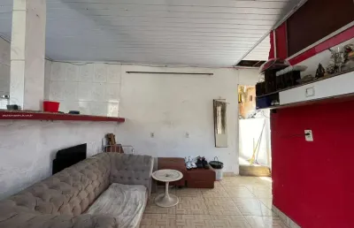 Casa sobreposta para venda em guarujá, cachoeira, 2 dormitórios, 1 suíte, 3 banheiros