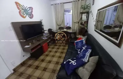 Apartamento para venda em guarujá, vila alzira, 2 dormitórios, 1 banheiro, 1 vaga