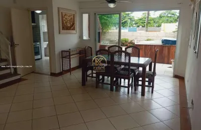 Sobrado em condomínio para venda em guarujá, enseada, 3 dormitórios, 1 suíte, 3 banheiros, 3 vagas