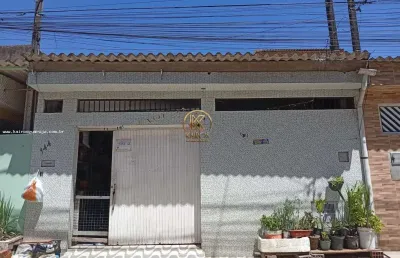 Casa para venda em guarujá, jardim brasil i, 2 dormitórios, 1 banheiro, 1 vaga