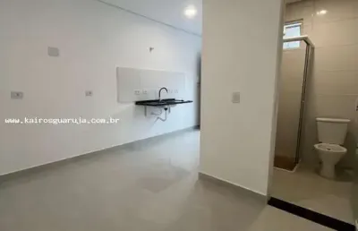 Kitnet para venda em guarujá, jardim virginia, 1 dormitório, 1 banheiro, 1 vaga