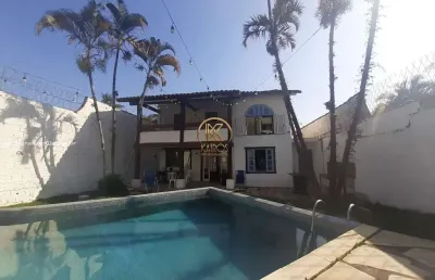 Sobrado para venda em guarujá, balneário praia do pernambuco, 4 dormitórios, 1 suíte, 3 banheiros, 1 vaga