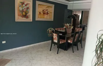Cobertura para venda em guarujá, jardim las palmas, 4 dormitórios, 2 suítes, 3 banheiros, 1 vaga
