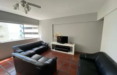 Apartamento para locação em guarujá, vila alzira, 4 dormitórios, 1 suíte, 3 banheiros, 1 vaga