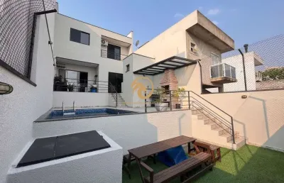Casa em loteamento panejado com 3 suítes nova atibaia