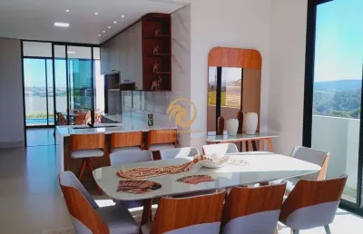 Venda ou locaçao casa terrea mobiliada condominio elementum atibaia sp