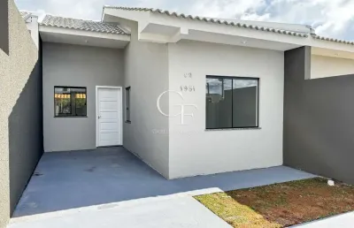 Casa em condomínio fechado com 2 quartos à venda no Nova Rússia, Ponta Grossa 
