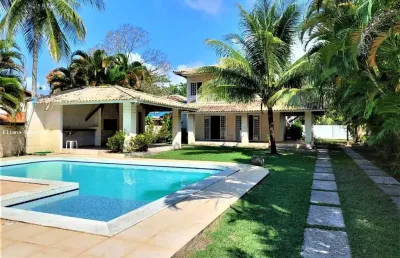 Casa em condomínio para venda em vera cruz, penha, 4 dormitórios, 2 suítes, 5 banheiros, 9 vagas