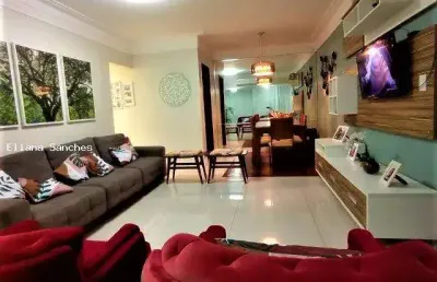 Apartamento para venda em salvador, costa azul, 3 dormitórios, 1 suíte, 3 banheiros, 1 vaga