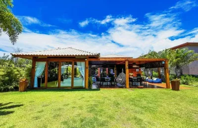 Casa em condomínio para venda em mata de são joão, praia do forte, 4 dormitórios, 4 suítes, 6 banheiros, 4 vagas