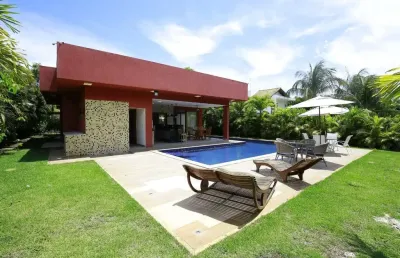 Casa em condomínio para venda em camaçari, itacimirim (monte gordo), 4 dormitórios, 4 suítes, 6 banheiros, 4 vagas