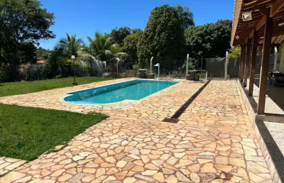 Casa em condomínio fechado, mg010, km55, sentido serra do cipo