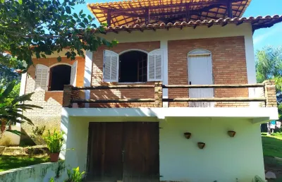 Casa de condomínio fechado, mg010, km 55,sentido serra do cipo